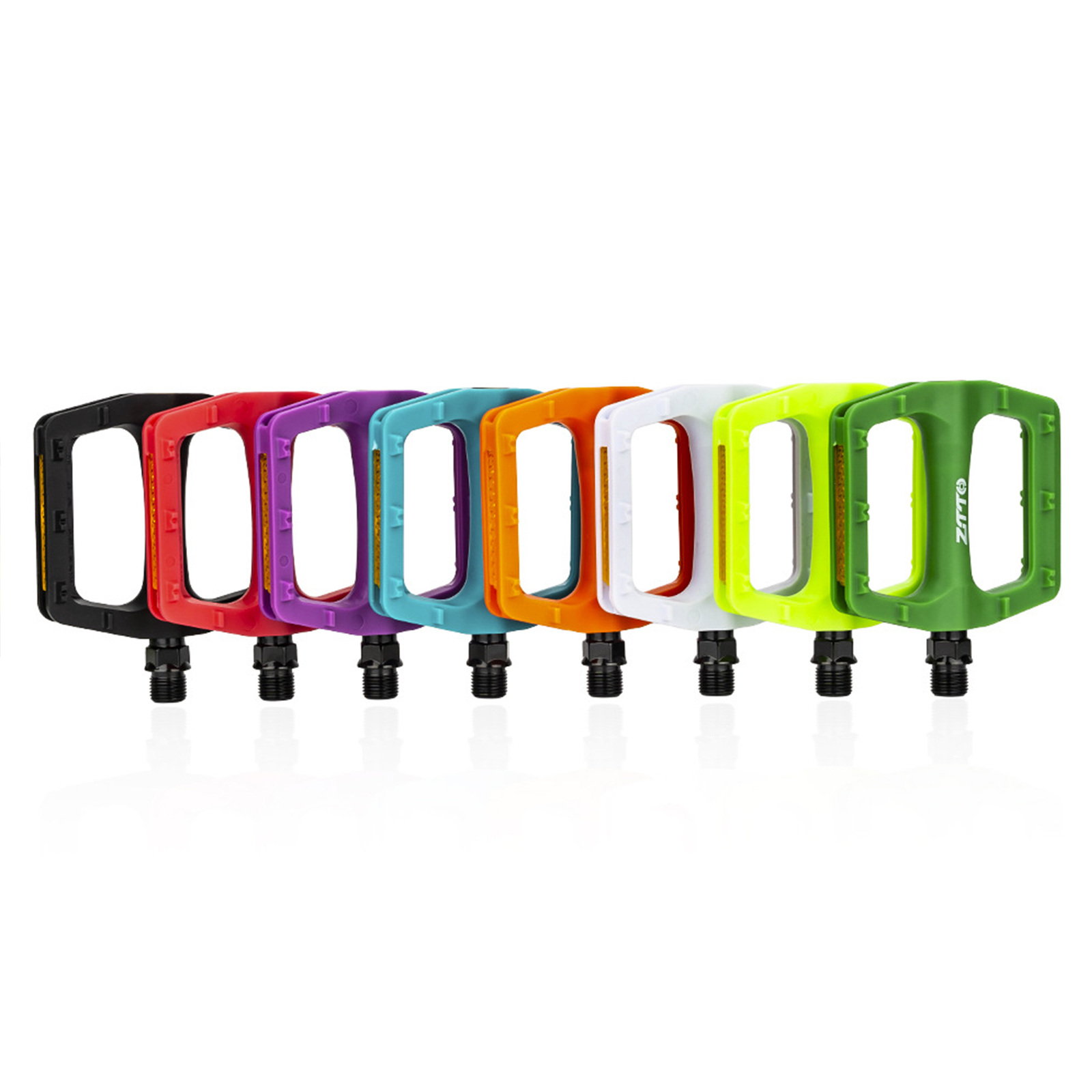Pedal Platform Flat - Double DU Bearing Ultralight Bike Pedals