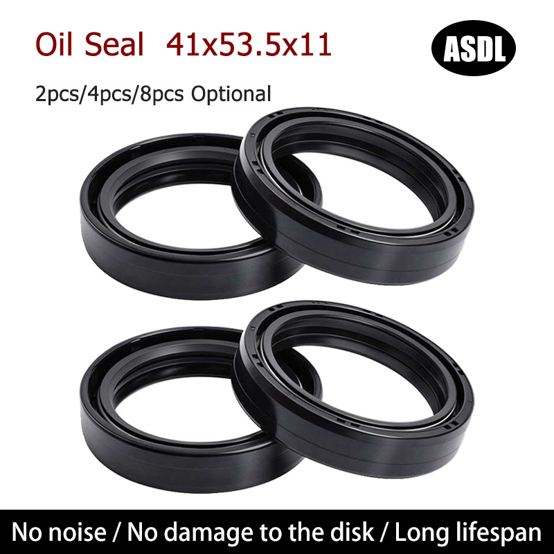 Fork Oil Seal - 41x53.5x11 For SUZUKI SF250 Gixxer 150