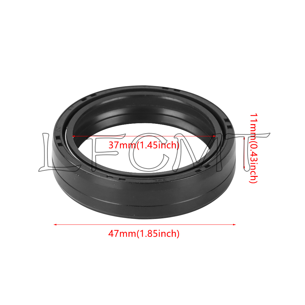 4/8PCS 37x47x11 Front Fork Dam - Fork Oil Seal recension och pris