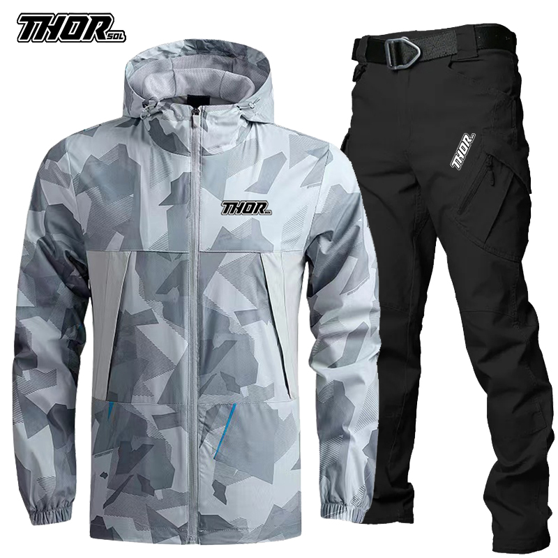 THORSOL Men Cycling Jersey Set - Mountain Biking Outfit recension och pris