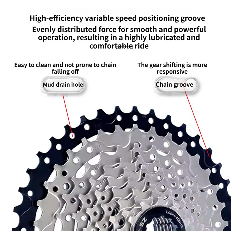 SUNSHINE 9 speed cassette 11 3 - Cassette 11 Speed recension och pris