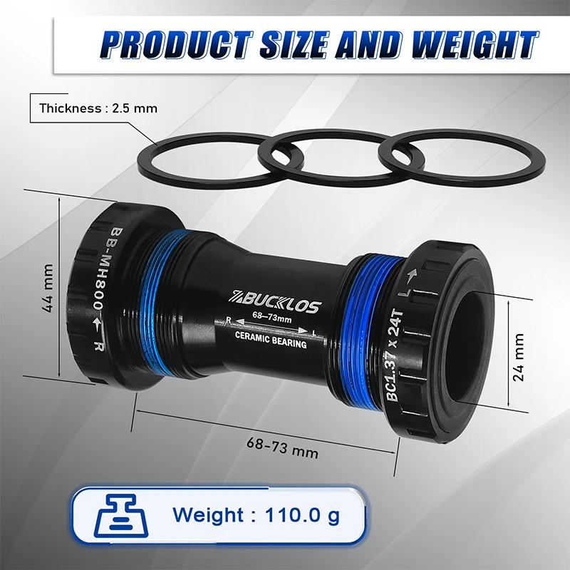 BUCKLOS Bicycle Bottom Bracket - Bottom Bracket Press recension och pris