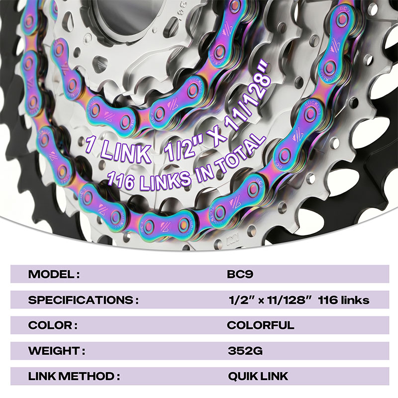 BUCKLOS Titanium Plating Bicyc - Cassette 11 Speed recension och pris
