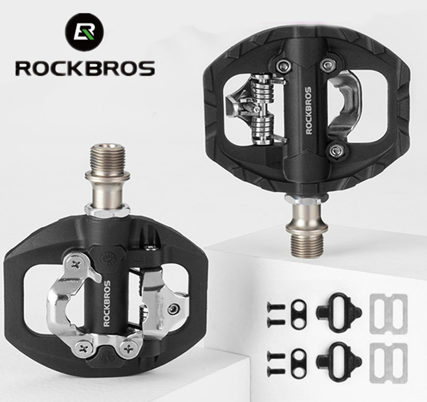 ROCKBROS Bicycle Lock Pedal 2  - Pedal Platform Flat recension och pris