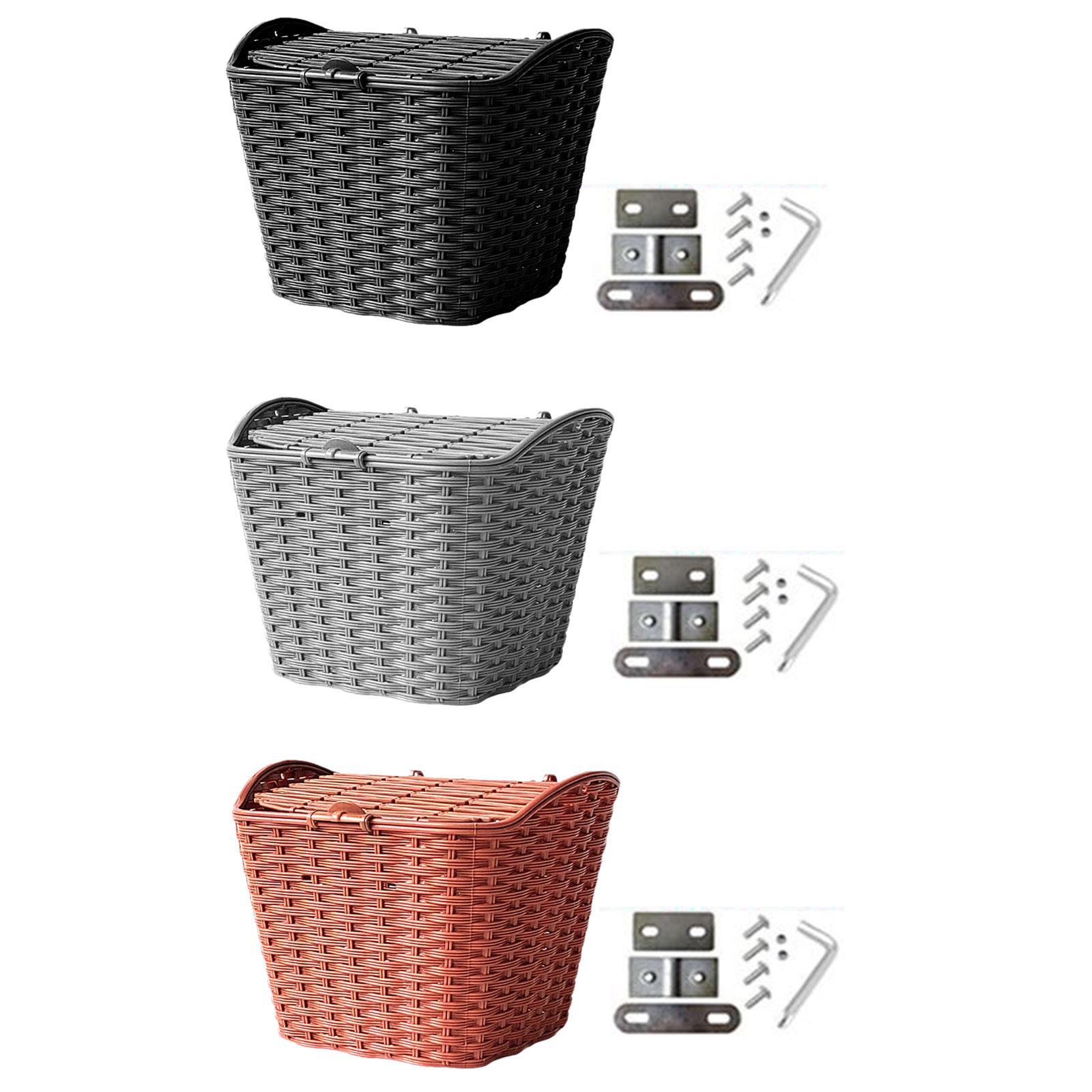 Bike Basket with Lid Sturdy Cy - Mountain Biking Books recension och pris