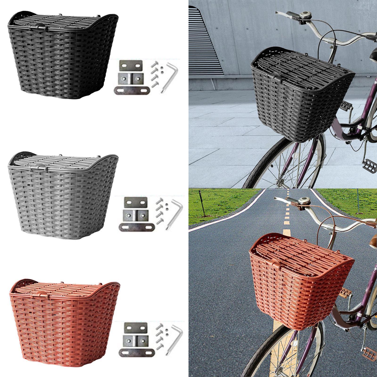 Bike Basket with Lid Sturdy Cy - Mountain Biking Books recension och pris
