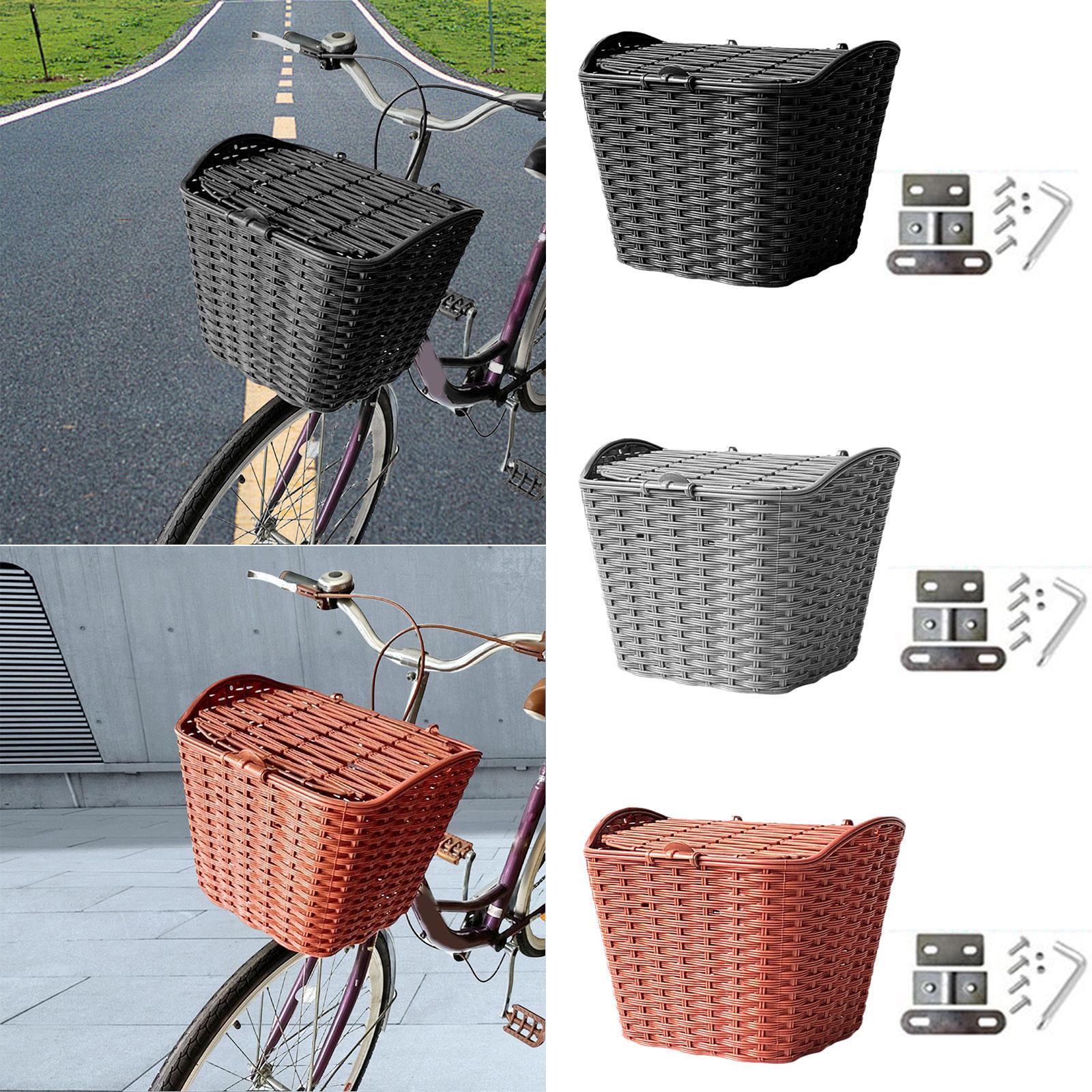 Bike Basket with Lid Sturdy Cy - Mountain Biking Books recension och pris