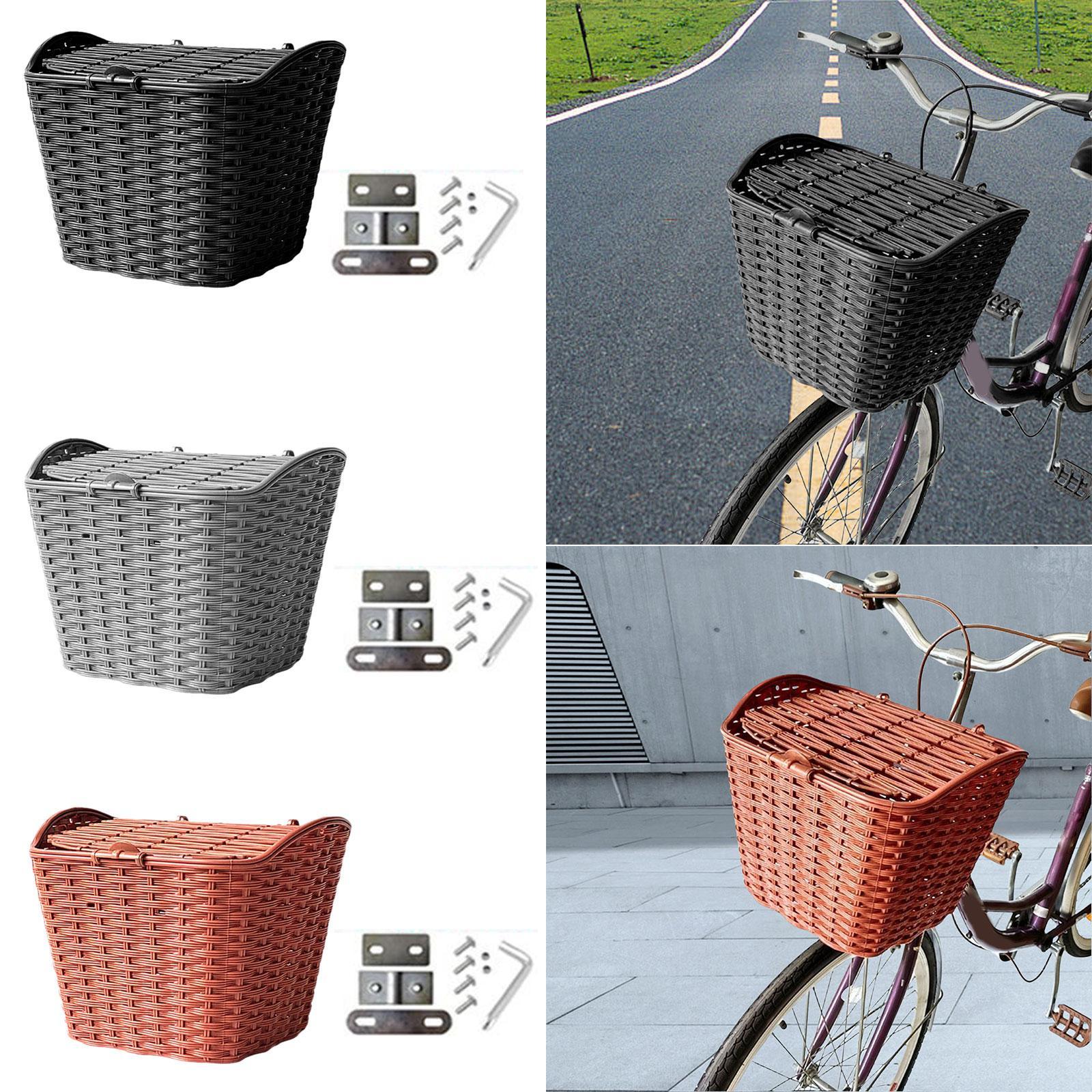 Bike Basket with Lid Sturdy Cy - Mountain Biking Books recension och pris