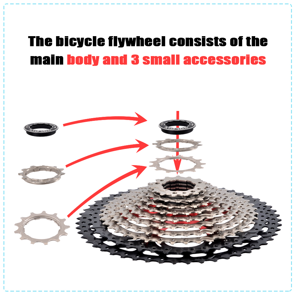 GOLDIX Bicycle Cassette 8/9/10 - Cassette 11 Speed recension och pris