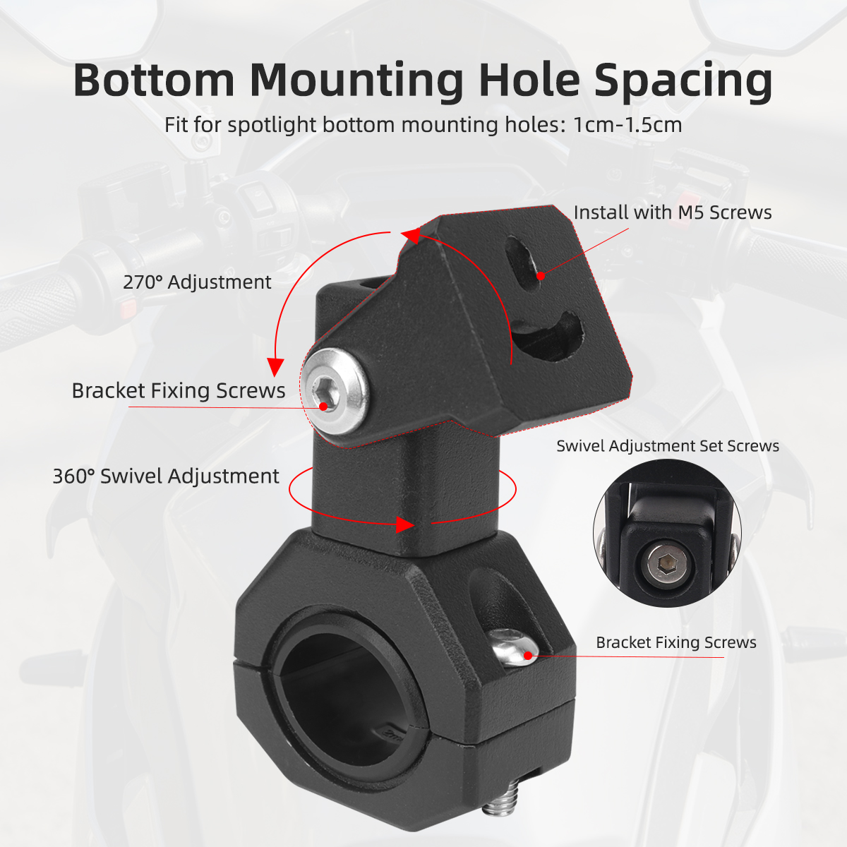 1/2Pcs Universal Motorcycle LE - Mountain Biking Derby recension och pris