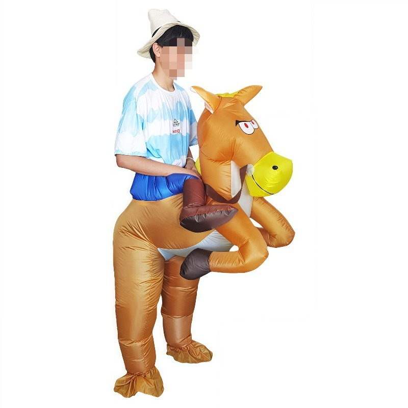 Inflatable Horse Costume Adult - Mountain Biking Outfit recension och pris